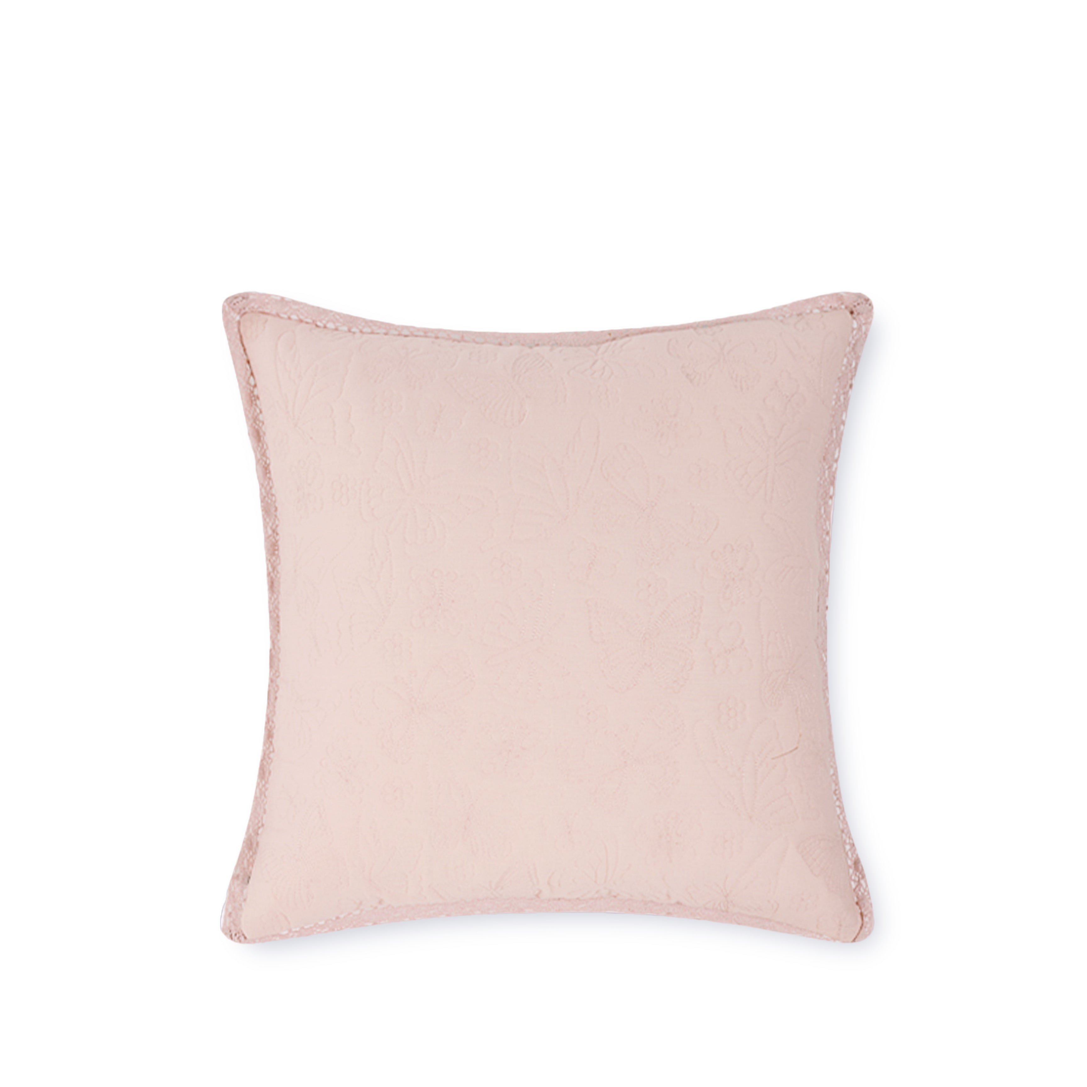 Pink Butterfly Cushion Cover