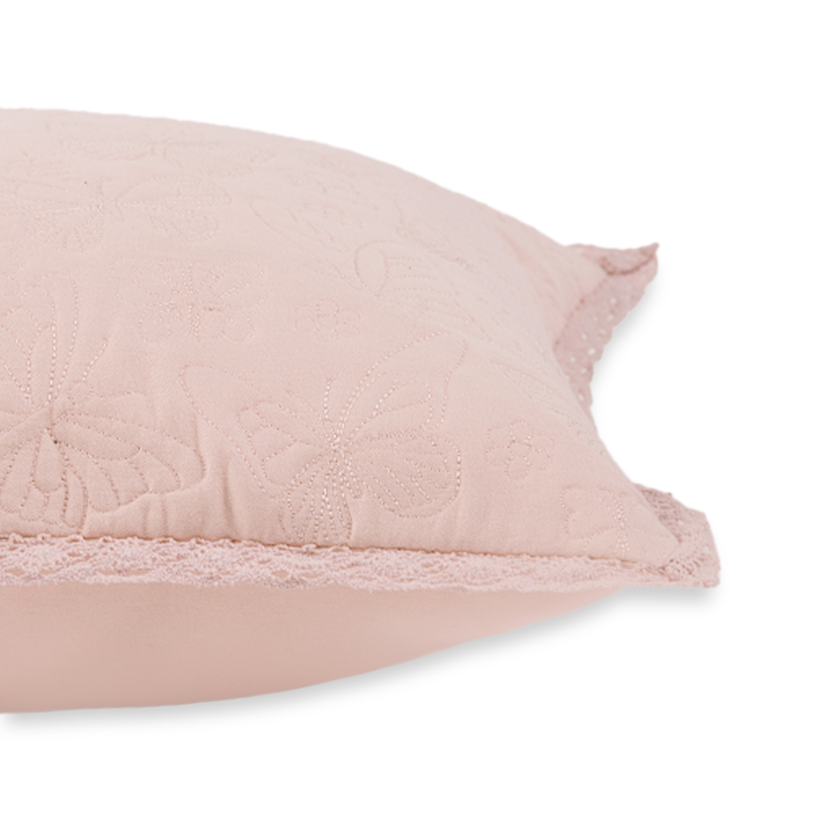 Pink Butterfly Cushion Cover