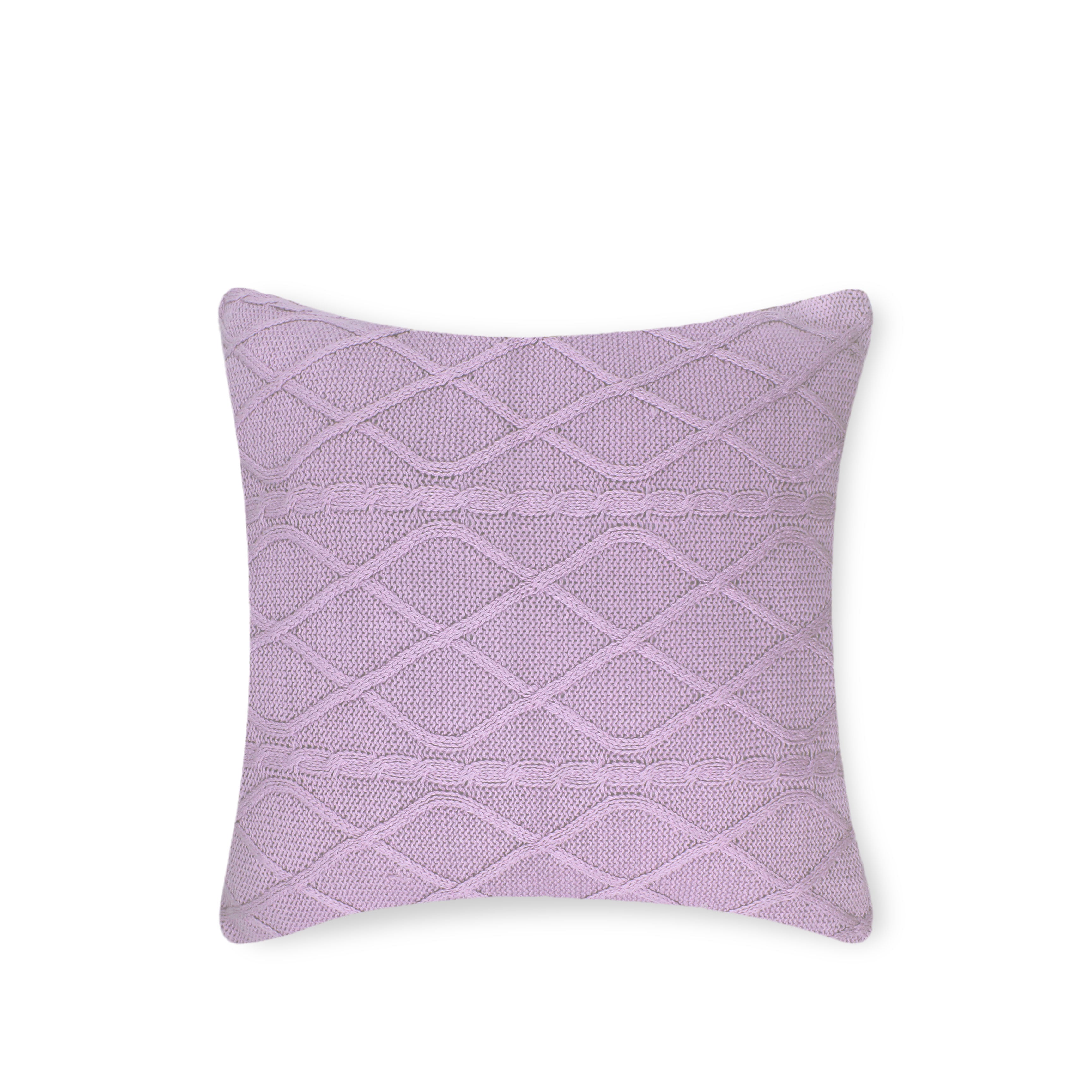 Lavender Knit Cushion cover