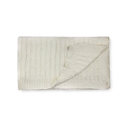 Ivory Cable Knit Throw
